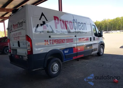 2024 Ram Promaster 2500 2500 High from USA, damaged, VIN 3C6LRVDG3RE114612